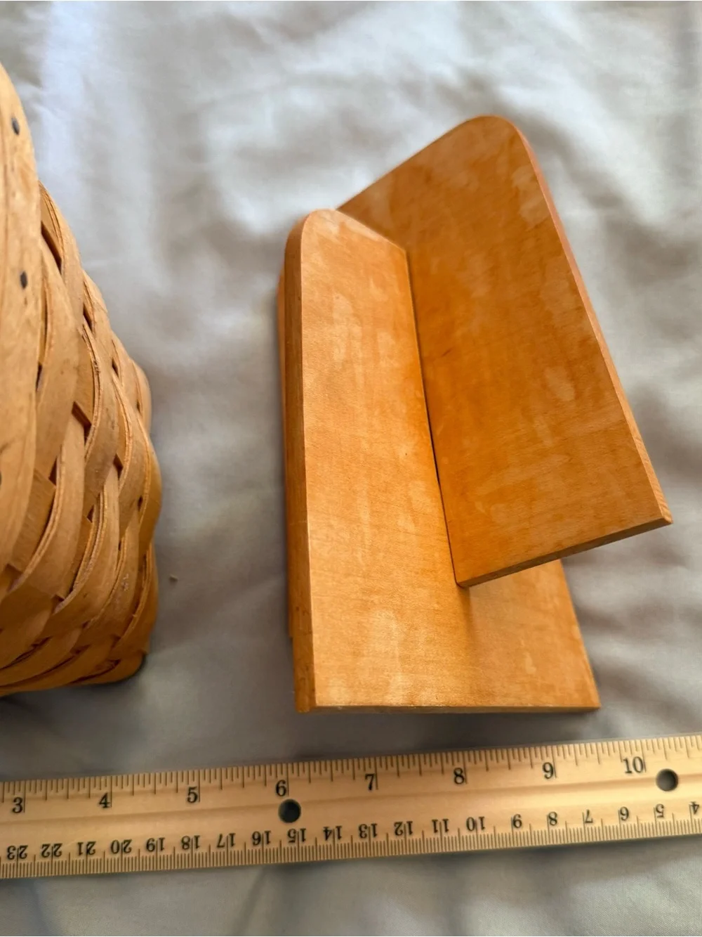 Longaberger Small Woven Basket in Warm Brown